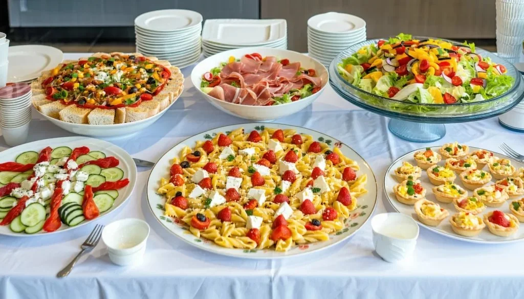 options de menu sont disponibles pour un buffet de 50 personnes options de menu sont disponibles pour un buffet de 50 personnes
