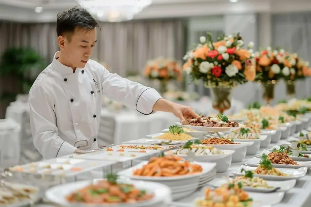 Quel est le prix d'un buffet froid pour 100 personnes ?