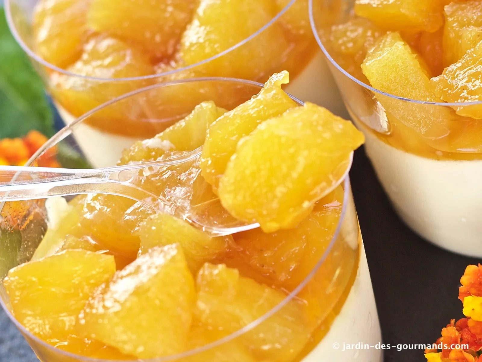 recette panna cotta ananas recette panna cotta ananas